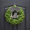 2 Pcs Christmas Burlap Bow Handmade Premade Bows for Wreaths Large Decorative Christmas Ornaments Tree Decorations Wrapping Bows Decor (Black White Stripe)